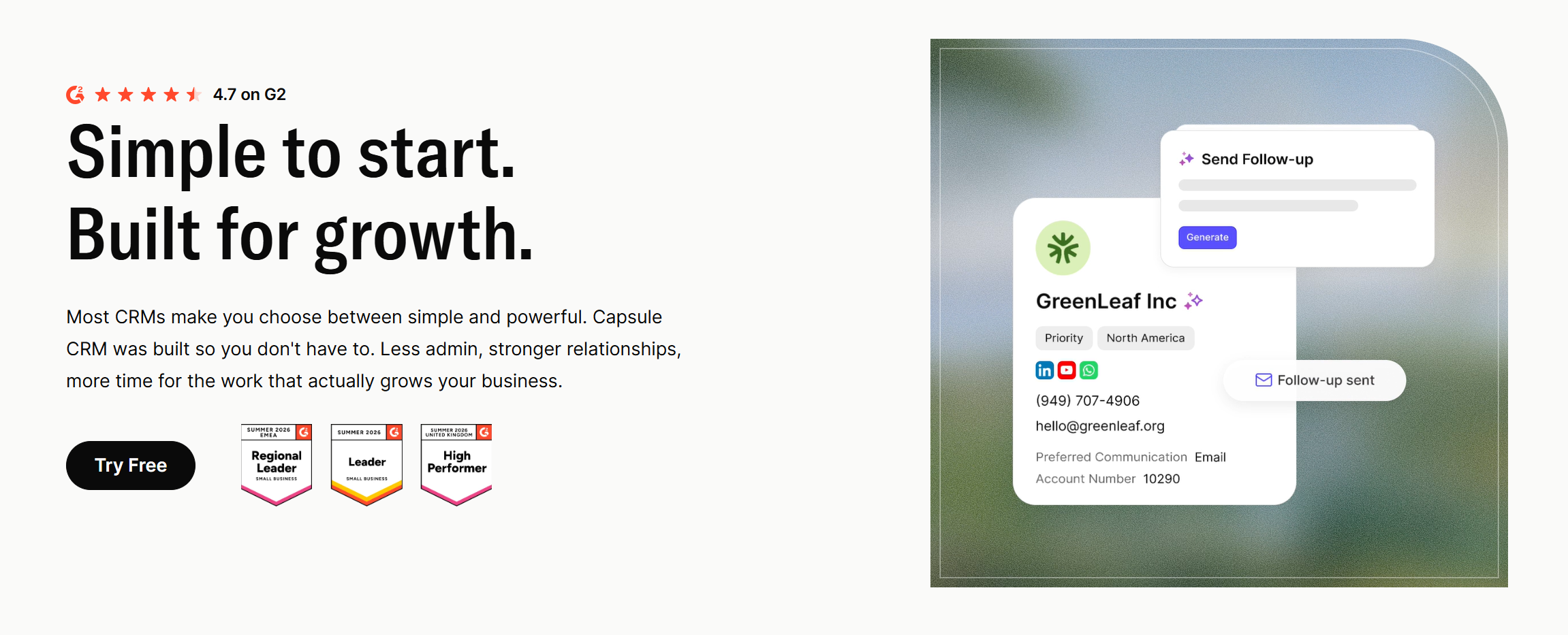 Capsule + Transpond Review: The Easy All-in-One System to Manage Clients and Email Marketing